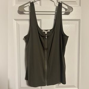 Express XL zipper tank top never worn